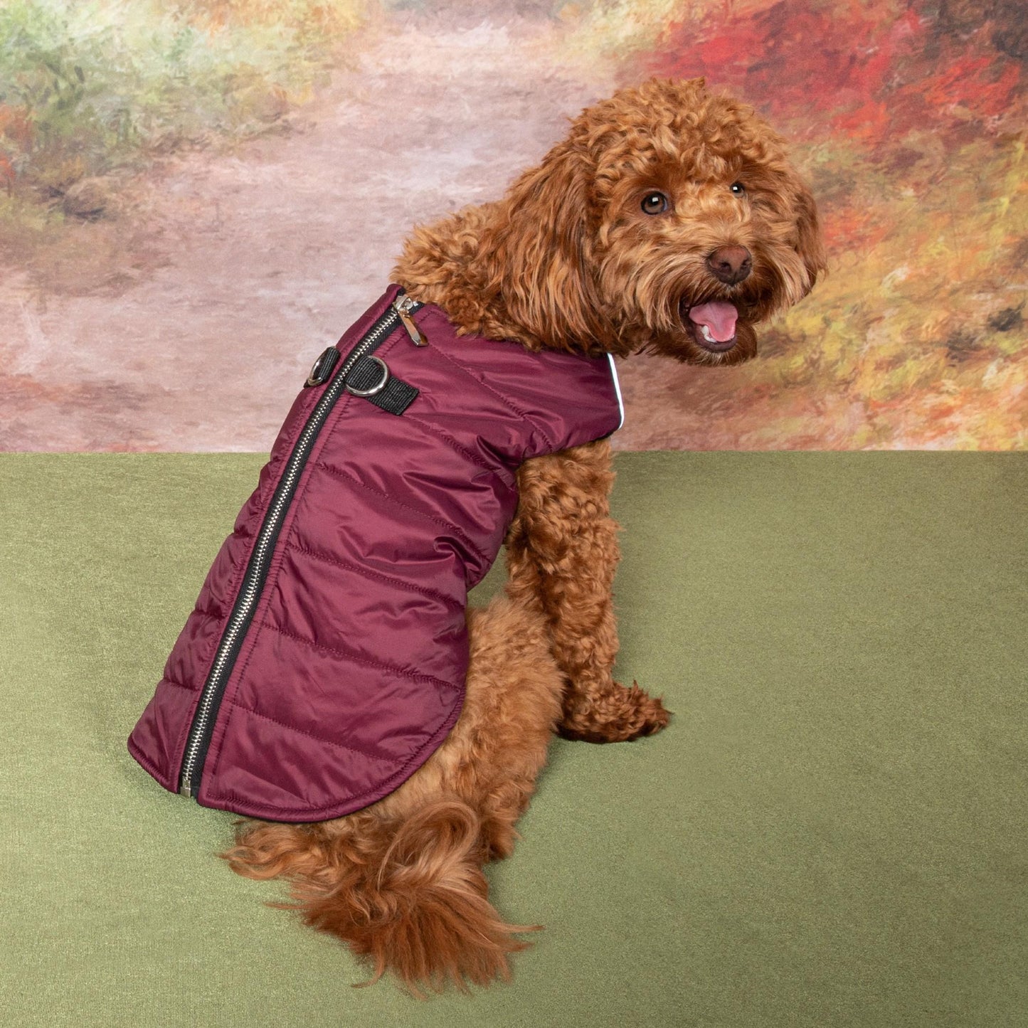 Zip-up Dog Puffer Vest