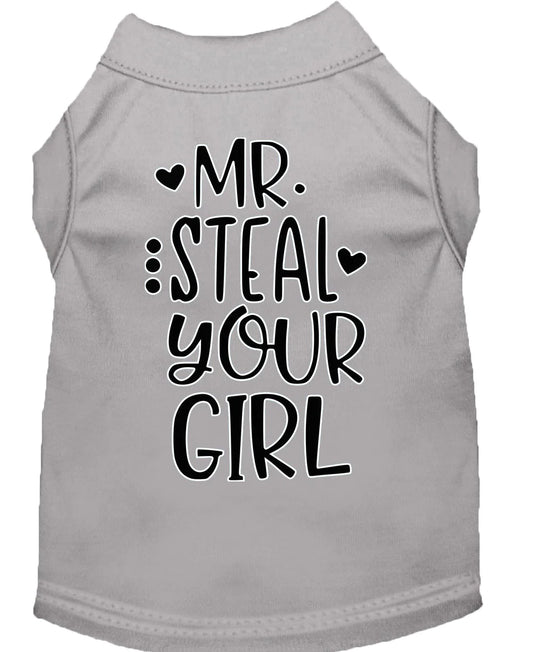 Mr. Steal Your Girl Shirt - Grey