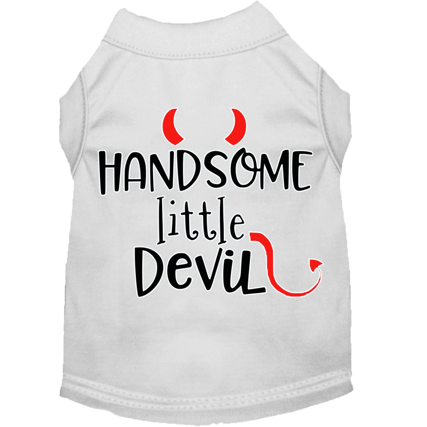 Handsome Little Devil Shirt - White