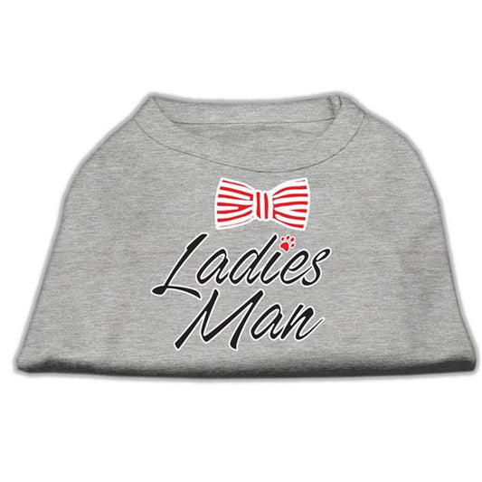 Ladies Man Shirt - Grey