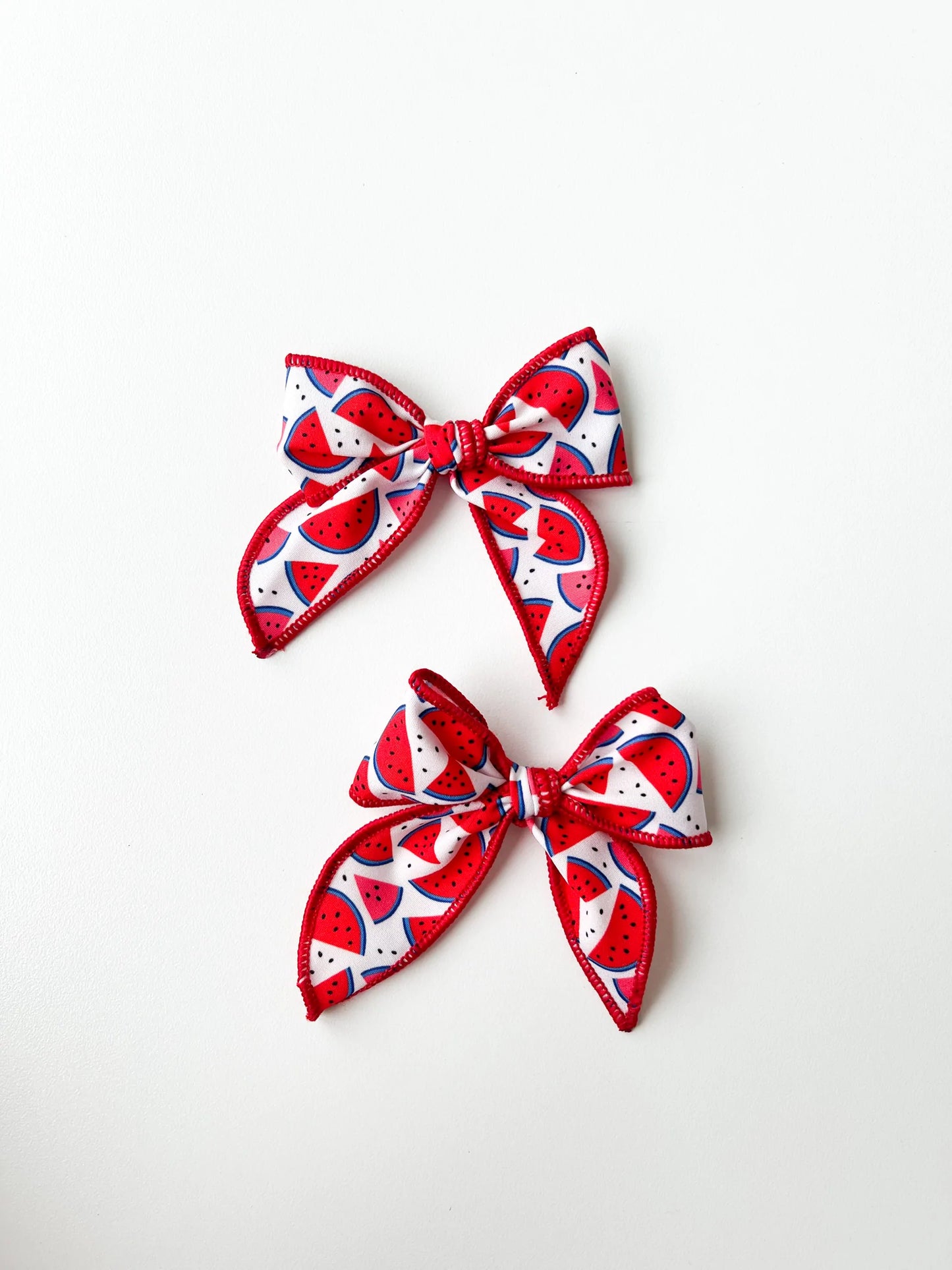 Watermelon Hair Bows (Set Of Two)